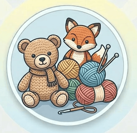 Wool stuffed animal