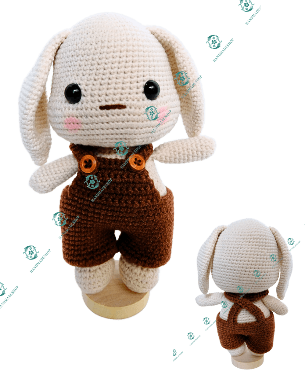 Handmade Woolen Stuffed Animal Adorable Dog